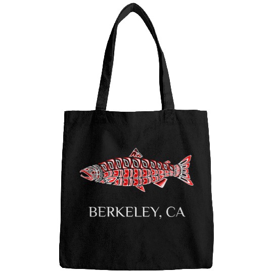 Berkeley californias Coho Salmon Fish Native American Bags