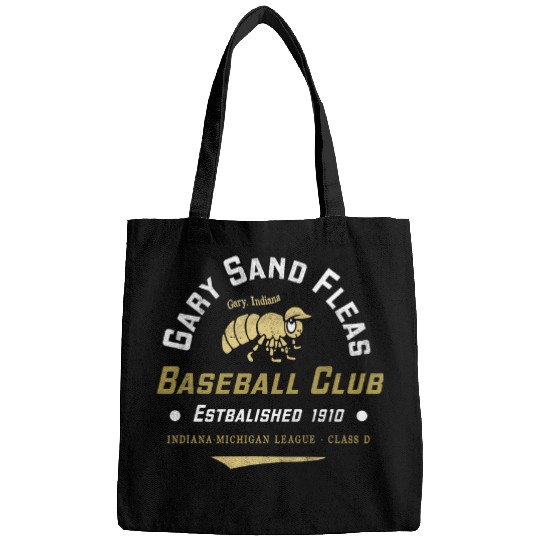 Gary Sand Fleas indianas vintages Defunct Baseball Unisex Bags