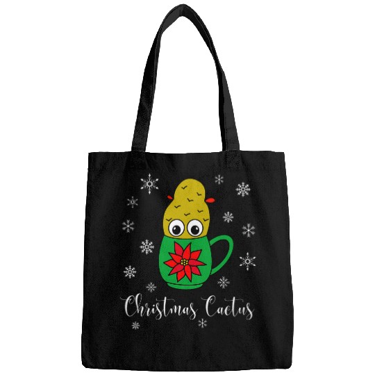 Christmas Cactus Small Christmas Cactus In Poinsettia Mug Bags