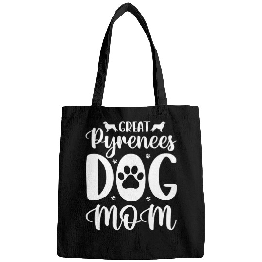 Great Pyrenees Dog Mom Lover Mothers Day Mom Gifts For Women Bags