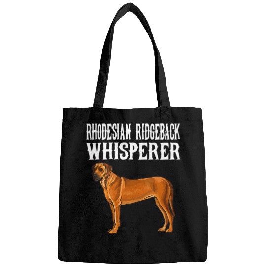 Funny Rhodesian Ridgeback Whisperer Dog Lover Bags