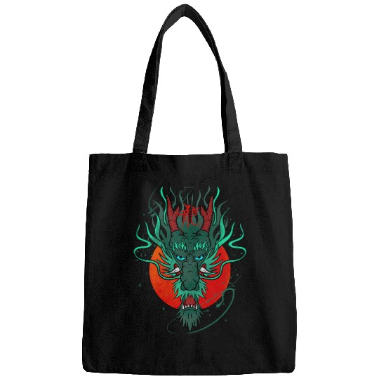 Chinese Dragon Japanese Art Tokyo Dragon 22 Bags