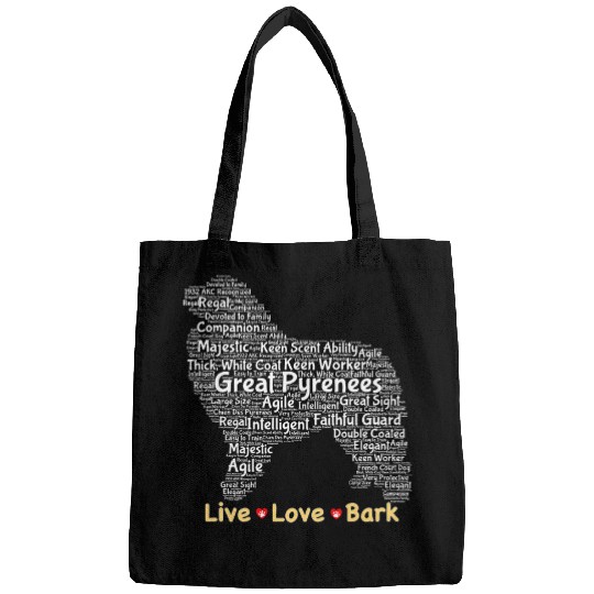 Great Pyrenees Dog Lover Gifts Women Men Mom Dad Friend Bags