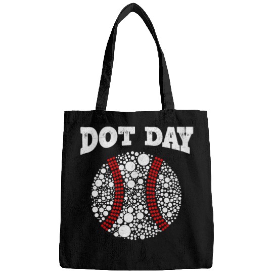 Happy International Dot Day Baseball Dot Day Sports Bags