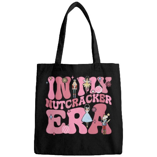 In My Nutcracker Era Pink Christmas Nutcracker Ballet Womens Bags