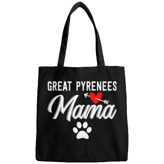 Great Pyrenees Mom Great Pyrenees Lover Bags