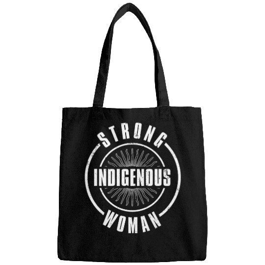 Indigenous Woman vintages Native American Strong MMIW Bags