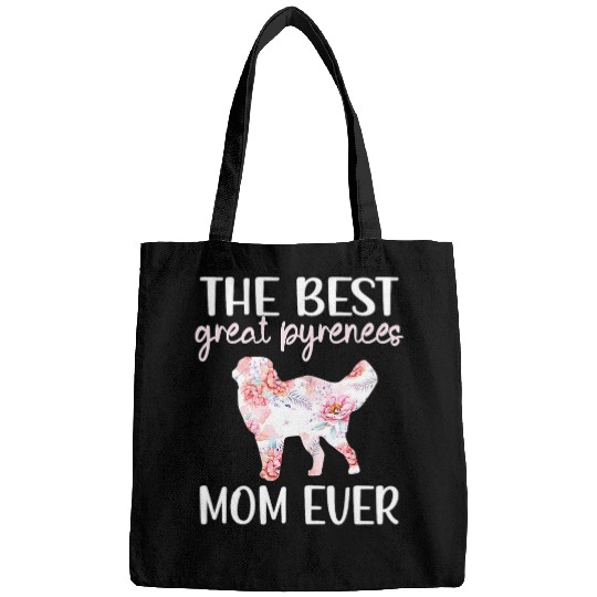 Great Pyrenees Mom Pyrenees Dog Owner Great Pyrenees Mama Bags