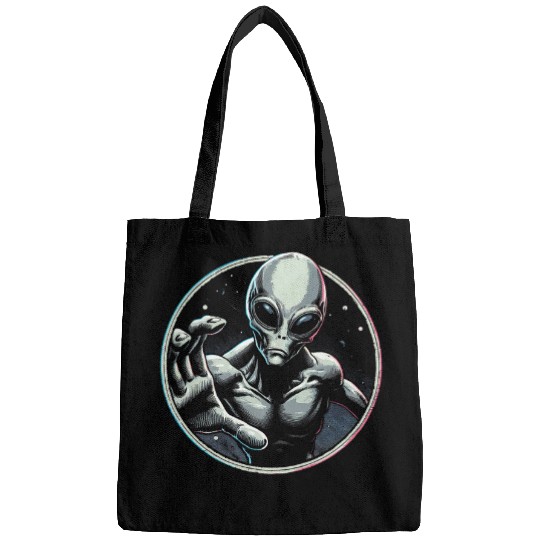 Gray Alien UFO Bags