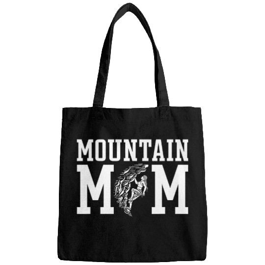 Climber Mountain Bouldering Climb Rock Climbing Mom Bags