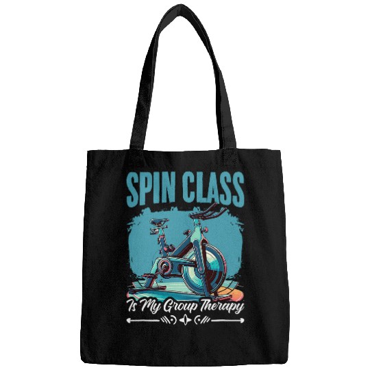 Group Therapy Bike Spinning Workout Biker Cyclist Spin Class Bags