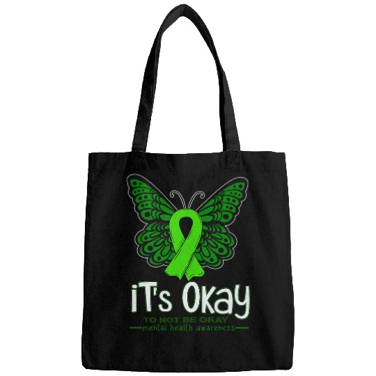 Its Okay To Not Be Okay  Butterfly Mental Health Awareness Bags