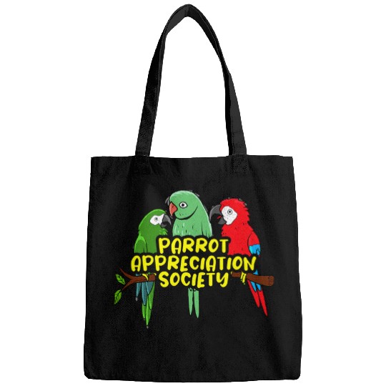 Parrot Appreciation Society 2Ornithologist Bird Pet Parrots Bags