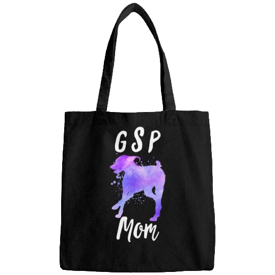 GSP Mom German Shorthaired Pointer hunting Dog Mom Mama Gift 1 Bags