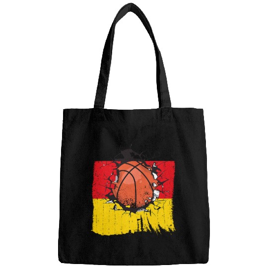 Basketball Team Germany Flag BBall German Flag Bags
