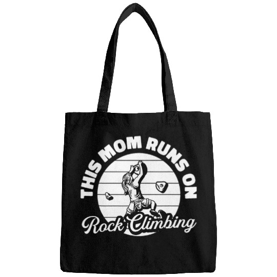 Climber Mother Bouldering Climb Mountain Rock Climbing Mom Bags