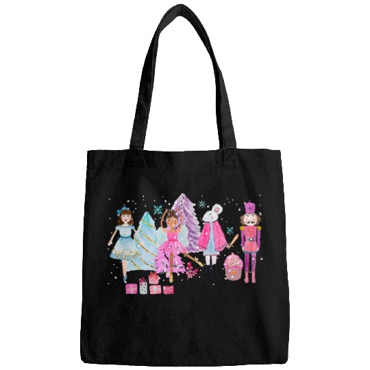 Christmas Nutcracker Ballet Sugar Plum Fairy Pajamas Girls Bags