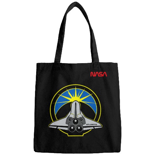 Lacrosse Gift NASA Space Shuttle STS 132 Mission Crew Worm Logo Bags