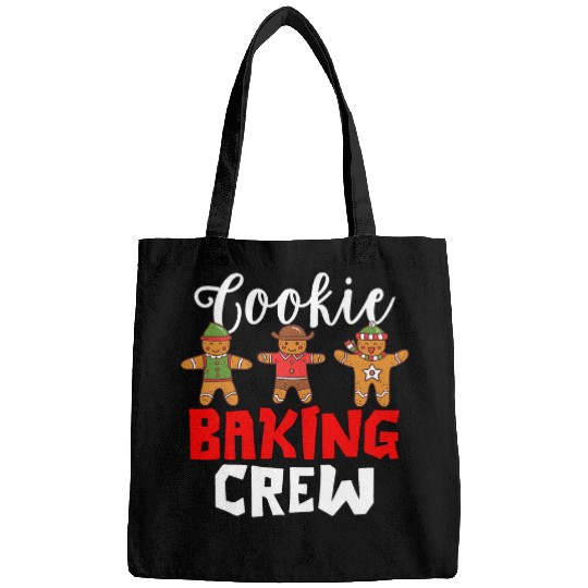 Funny Gingerbread Cookie Baking Crew Christmas Baker Pajama Bags