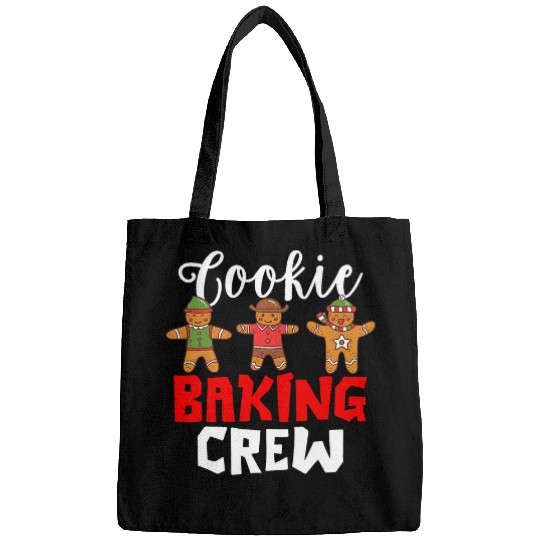 Funny Gingerbread Cookie Baking Crew Christmas Baker Pajama Bags