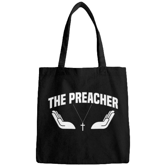 Mens Funny Youth Pastor The Preacher Pastor Minister Bags