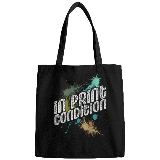 In Print Condition Art Teacher Art Backprint Artist Bags