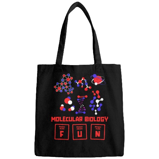 Biology Molecules Student Scientist Molecular Biologist Bags
