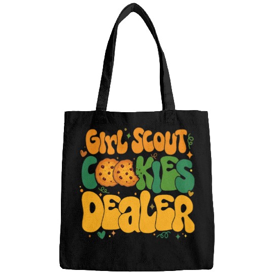 Funny Scout Girl Cookie dealers Troop Leader Baker Girls Bags