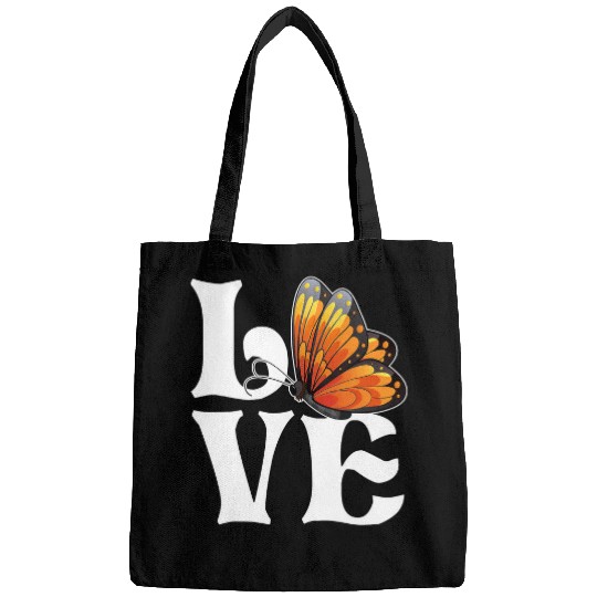 Love Butterfly Design Cute Butterflies Insect Lover Bags