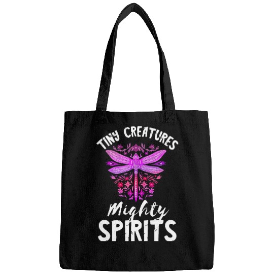 Nature Insect Tiny Creatures Mighty Spirits Dragonfly Bags
