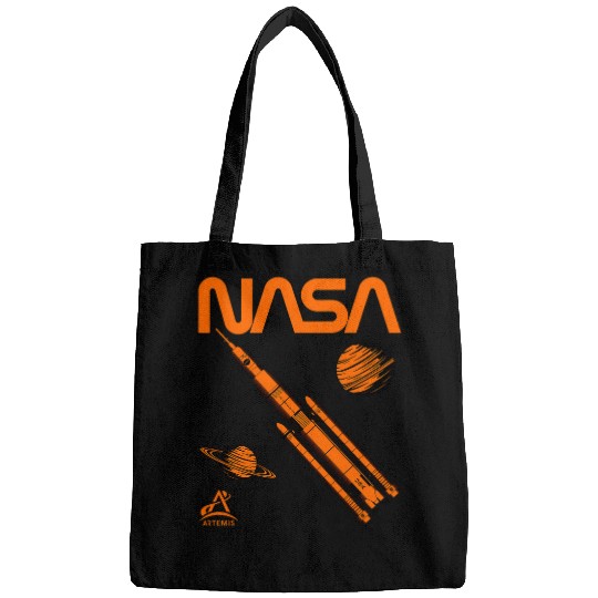 Lacrosse Gift NASA Artemis SLS Space Launch System Worm Logo Bags