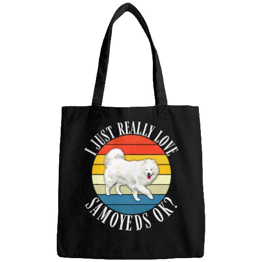 Dog Samoyed Cute Samoyed Lovers Dog Owner Sammy Samoyed Puppy 3 Bags