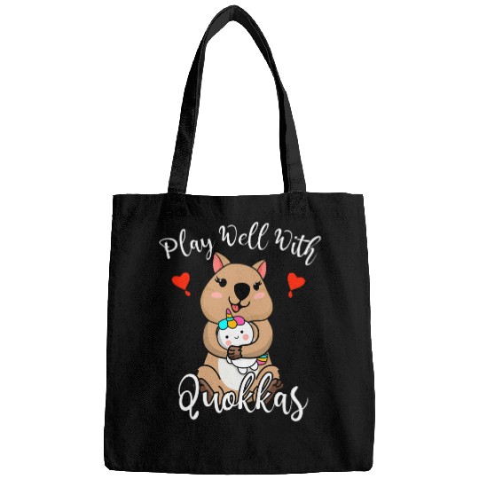 Play Well With Others quokkas Lover Wildlife Animal Bags