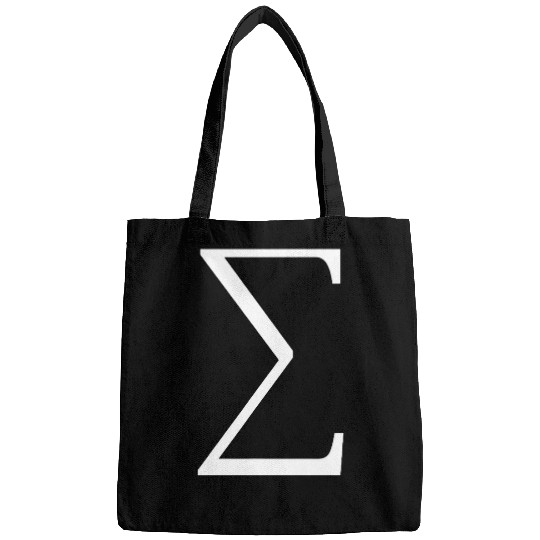 Sigma symbol sum of numbers in math physics and science 21 Bags