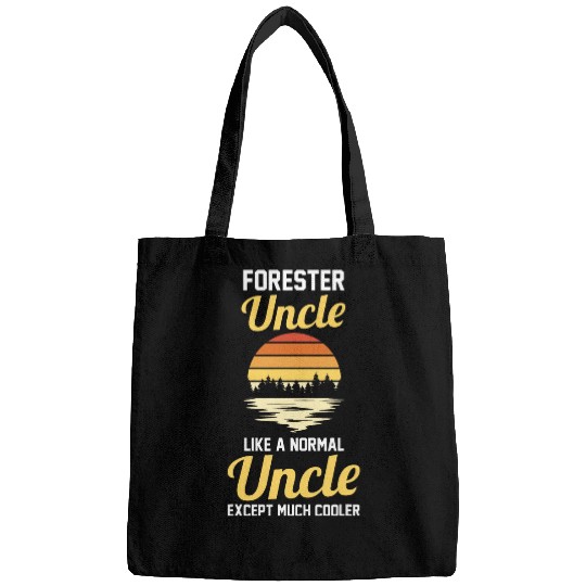 Forest Forestry Worker Uncle Forester Bags