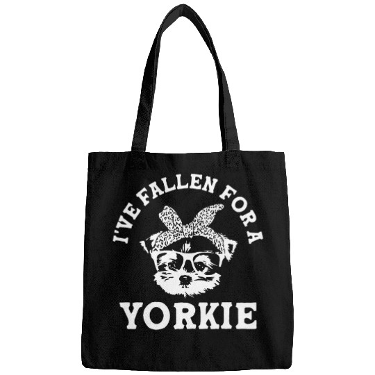 Ive Fallen for a Yorkie Funny Yorkshire Terrier Humor 1 Bags