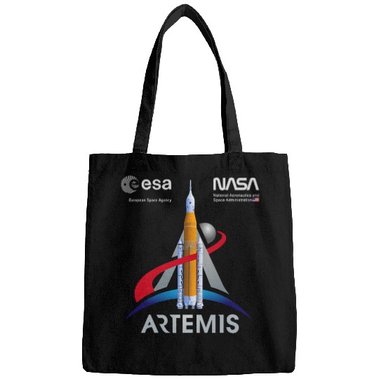 Lacrosse Gift NASA Artemis Mission SLS Worm and ESA Logo 21 Bags