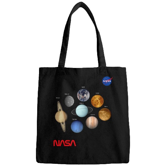 Lacrosse Gift NASA Solar System Planets with name Worm Insignia Logo Bags