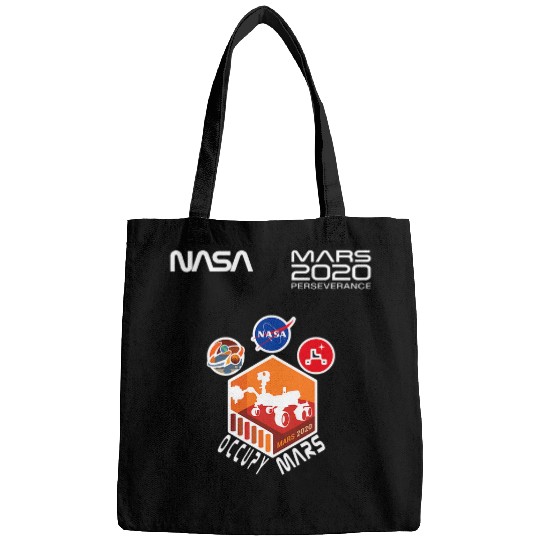 Lacrosse Gift NASA Mars 2Perseverance Occupy Insignia Worm Logo Bags