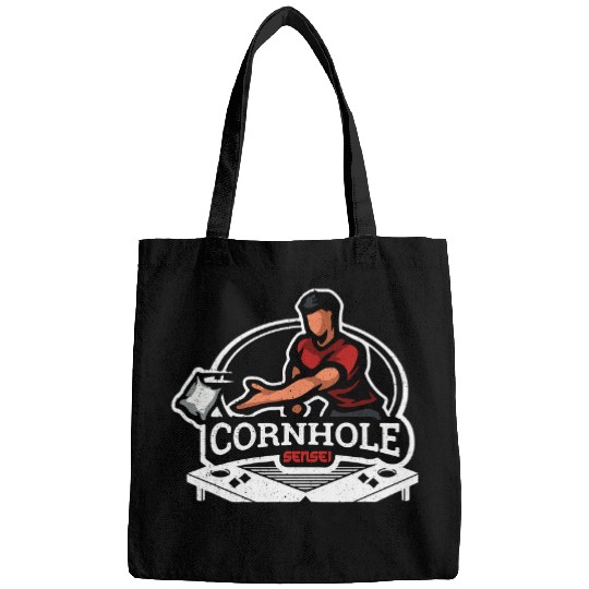 Cornhole Sensei Funny Teacher Bean Bag Toss Coach Bags
