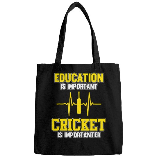 Cricket Is Importanter Sports Player Team Coachs Graphic Bags