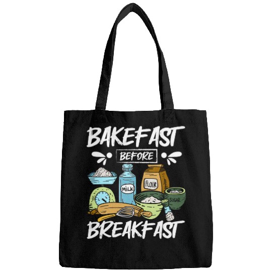 Baking bread bakefast before breakfast Bags