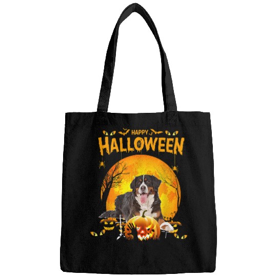 Happy Halloween Bernese Dog Pumpkin Costumes Thanksgiving 100 Bags