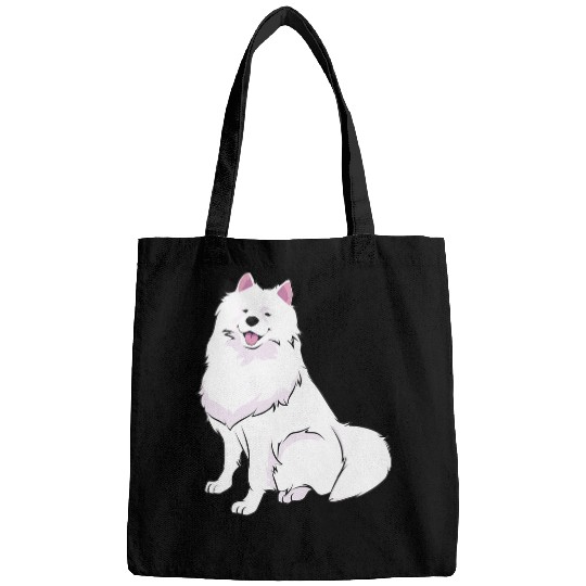 Dog Samoyed Siberian Samoyed Dog Breed Owner Bags