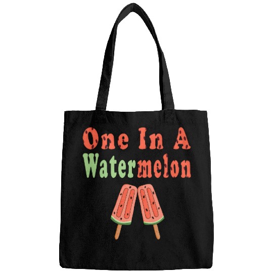 Lacrosse Gift One In A Watermelon Ice Cream Melon Funny Costume Bags