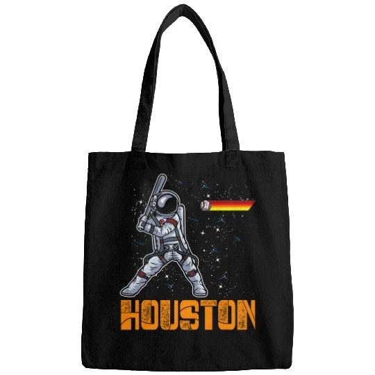 Houston Baseball a Space City Baseball and vintages Astronaut Bags