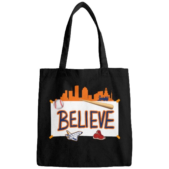 Houston Baseball Believe Playoffs Bags