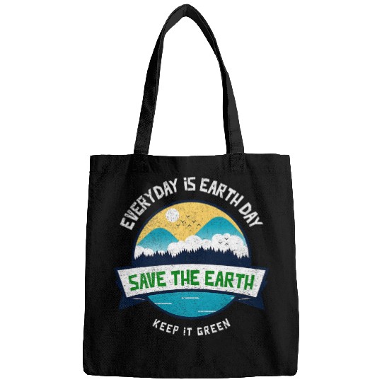 Make Everyday Earth Day Saving Mother Earth Landscape Design Bags