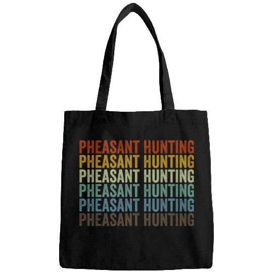 Pheasant Hunting Retro Bags