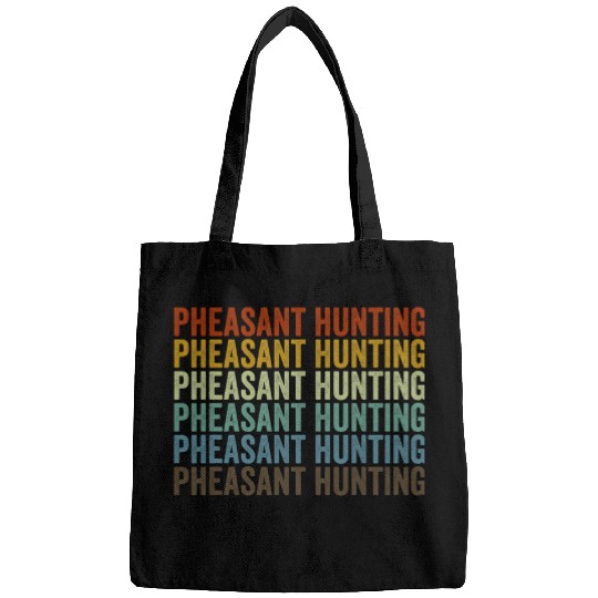 Pheasant Hunting Retro Bags
